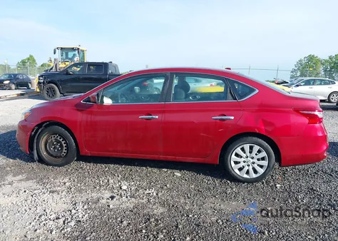 2016 Nissan Sentra Sv z USA, uszkodzony, nr VIN 3N1AB7AP5GL669898